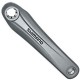 Shimano FC-T4010 left hand crank arm, 170 mm, silver Shimano FC-T4010 left hand crank arm, 170 mm, silver