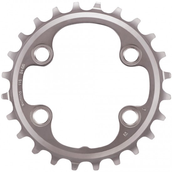 Shimano FC-M8000 XT 11 speed double inner chainring 24T-BB for 34-24T