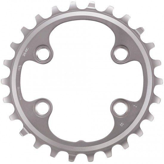 Shimano FC-M8000 XT 11 speed double inner  chainring 26T-BC for 36-26T Shimano FC-M8000 XT 11 speed double inner  chainring 26T-BC for 36-26T