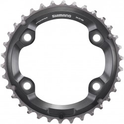 Shimano FC-M8000 XT 11 speed double outer chainring 34T-BB for 34-24T