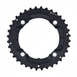 Shimano FC-M617 Deore 10 speed double outer chainring, 36T-AY
