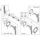 Shimano SLX FC-M7000-3 Chainring 40T-AN for 40-30-22T