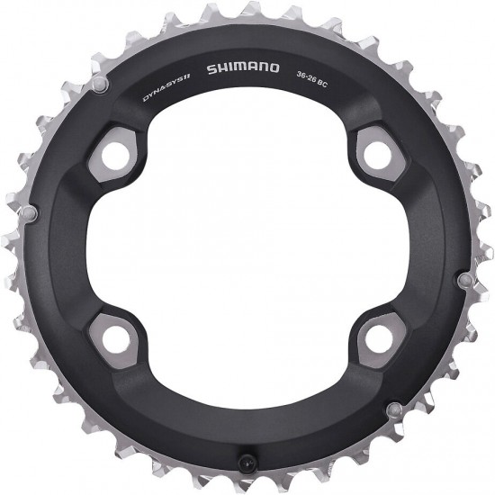 Shimano FC-M7000-2 Deore 11 speed double outer chainring 36T-BC for 36-26T