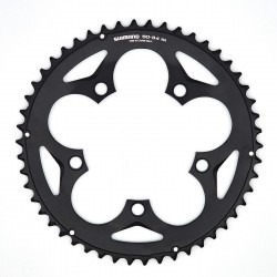 Shimano FC-RS400 Tiagra 10 speed outer chainring 50T-NA for 50/34T black Shimano FC-RS400 Tiagra 10 speed outer chainring 50T-NA for 50/34T black