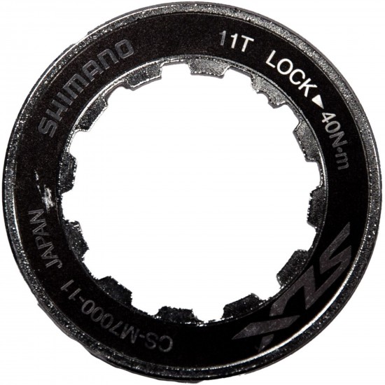 Shimano CS-M7000 lock ring and spacer Shimano CS-M7000 lock ring and spacer
