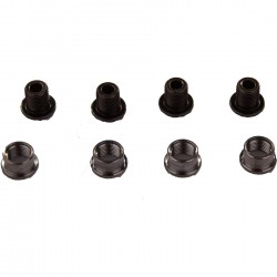 Shimano SM-CRE80 gear fixing bolt and nut, M8 x 8.5 mm, pack of 4 Shimano SM-CRE80 gear fixing bolt and nut, M8 x 8.5 mm, pack of 4