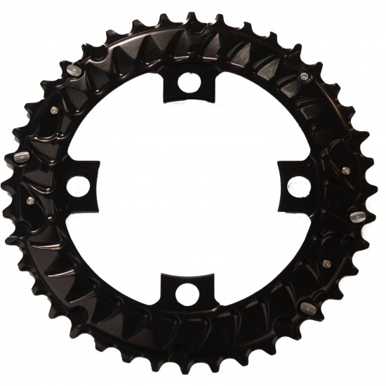 Shimano FC-M6000 Deore 10 speed triple outer chainring 40T-AN, black