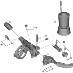 Shimano BL-M9120 lever member unit Shimano BL-M9120 lever member unit
