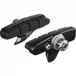 Shimano R55C4 Ultegra R8110 cartridge brake shoe direct mount, alloy rim, black, pair