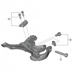 Shimano FD-TY600 clamp screw, M5 x 29 mm Shimano FD-TY600 clamp screw, M5 x 29 mm