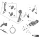 Shimano RD-R9250 stroke adjusting screws and plate Shimano RD-R9250 stroke adjusting screws and plate