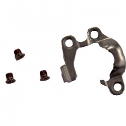 Shimano PD-T400 body cover and fixing bolts, left