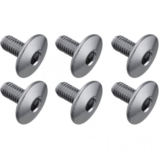 Shimano SPD SL 10 mm cleat bolts x 6 Shimano SPD SL 10 mm cleat bolts x 6