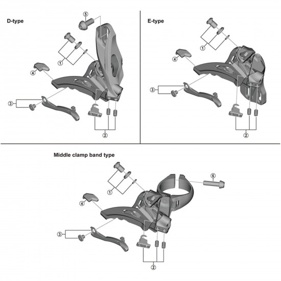 Shimano FD-M8025-D cable fixing bolt unit, M6 x 9.2 mm Shimano FD-M8025-D cable fixing bolt unit, M6 x 9.2 mm