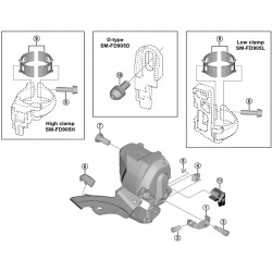Shimano FD-M8070 adjust screw
