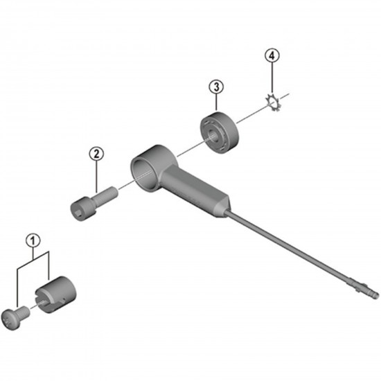 Shimano DU-E6000 speed sensor fixing bolt, 16 mm Shimano DU-E6000 speed sensor fixing bolt, 16 mm