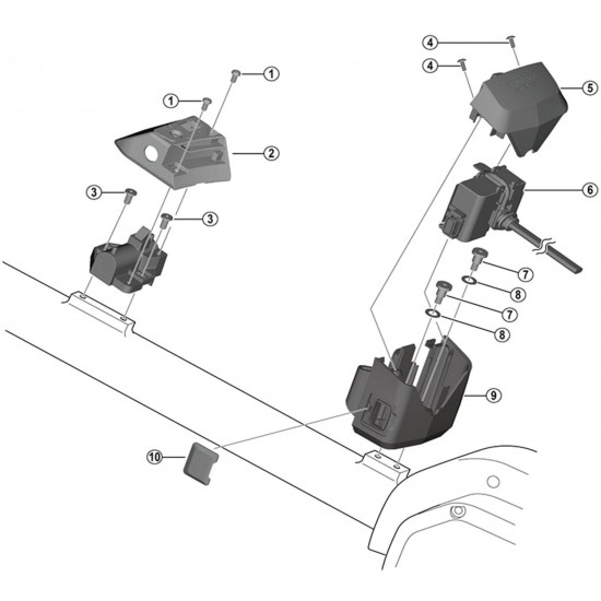 Shimano BM-E6010 holder fixing bolt
