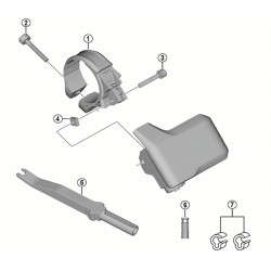 Shimano SC-MT800 stay A, 31.8 mm Shimano SC-MT800 stay A, 31.8 mm
