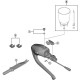 Shimano EW-WU111 clip, 2 piece
