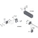 Shimano BM-E8020 rail assembly