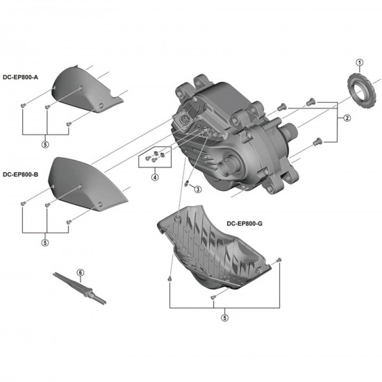 Shimano DU-E6100 Lock Ring