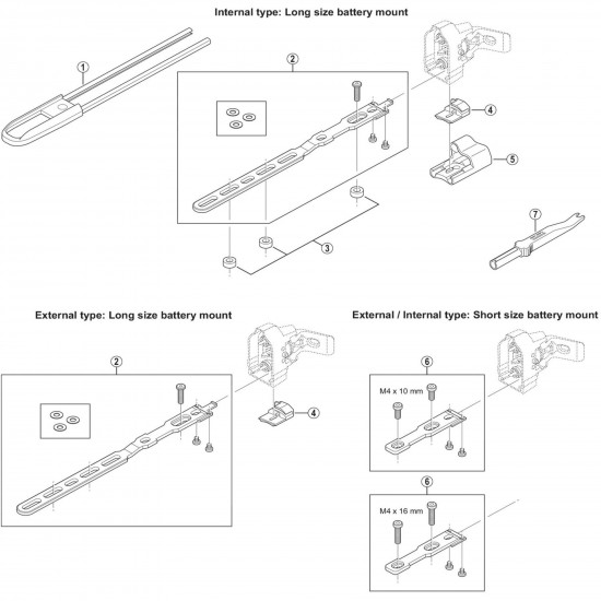 Shimano SM-BMR1 base end B