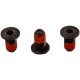 Shimano DU-EP800 plate fixing bolts set, pack of 3 Shimano DU-EP800 plate fixing bolts set, pack of 3