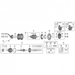Shimano SM-C7000 snap ring Shimano SM-C7000 snap ring