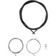 Shimano Road brake cable set with stainless steel inner wire, black