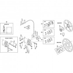 Shimano BR-M595 snap ring Shimano BR-M595 snap ring