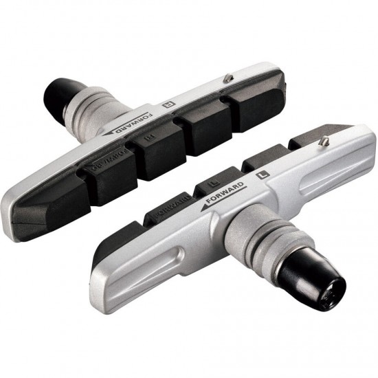 Shimano M70CT4 BR-T610S cartridge type threaded brake shoe, alloy rims, pair Shimano M70CT4 BR-T610S cartridge type threaded brake shoe, alloy rims, pair