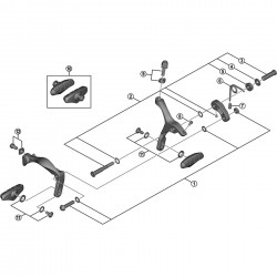 Shimano BR-R561 spring guide Shimano BR-R561 spring guide