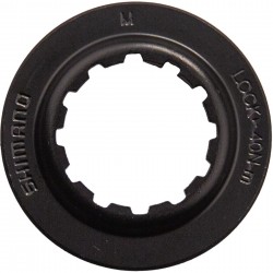 Shimano BR-M465 lock ring and washer, black Shimano BR-M465 lock ring and washer, black