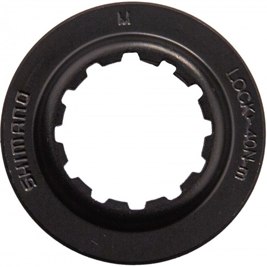 Shimano BR-M465 lock ring and washer, black