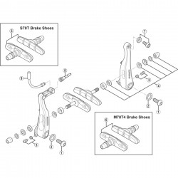 Shimano BR-R353 boot Shimano BR-R353 boot