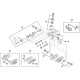 Shimano BR-9000 cable adjusting bolt unit