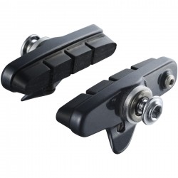 Shimano R55C4 Ultegra R8000 cartridge brake shoe calliper mount, alloy rim, black, pair