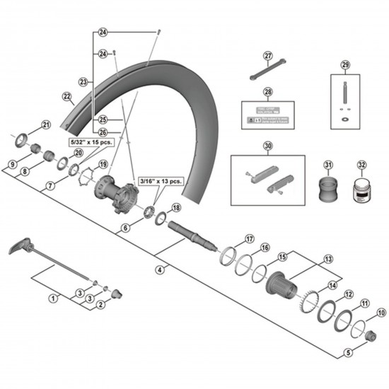Shimano R55C4-A Dura Ace cartridge pad insert carbon rim, 1mm thinner, pair Shimano R55C4-A Dura Ace cartridge pad insert carbon rim, 1mm thinner, pair