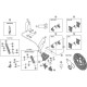 Shimano BR-R9170 calliper fixing bolt A