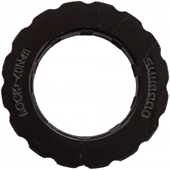 Shimano SM-RT10 lock ring and washer Shimano SM-RT10 lock ring and washer