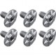 Shimano PD-R9100 cleat fixing bolt, M5 x 8 mm, pack of 6