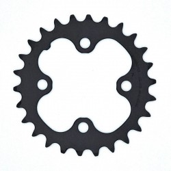 Shimano FC-M590/FCT4060 9 speed triple inner chainring 26T, black Shimano FC-M590/FCT4060 9 speed triple inner chainring 26T, black