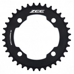 Shimano FC-M640 Zee 10 speed single chainring 36T, black
