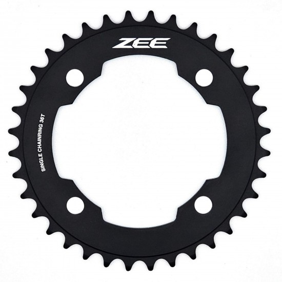 Shimano FC-M640 Zee 10 speed single chainring 36T, black Shimano FC-M640 Zee 10 speed single chainring 36T, black