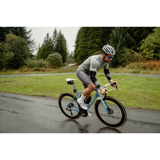 Madison Flux Men's Short Sleeve Jersey, magnesium grey - medium Madison Flux Men's Short Sleeve Jersey, magnesium grey - medium