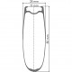 DT Swiss ARC 1100 DICUT wheel, carbon clincher 80 x 17 mm rim, rear DT Swiss ARC 1100 DICUT wheel, carbon clincher 80 x 17 mm rim, rear