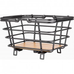 AtranVelo EPIC SHOPPER AVS Basket, Bamboo Base, 23 Litre AtranVelo EPIC SHOPPER AVS Basket, Bamboo Base, 23 Litre