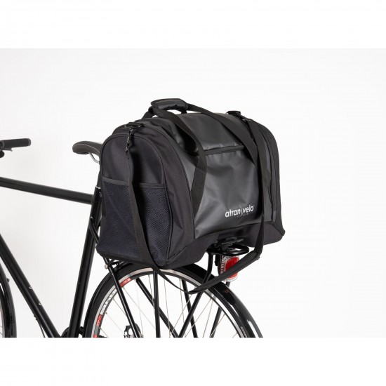 AtranVelo PULSE AVS Duffle Bag, Black, 36 Litre