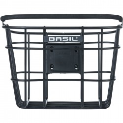 Basil Bremen Alu KF Front Basket matt black Basil Bremen Alu KF Front Basket matt black