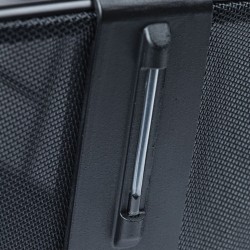 Basil Cento Tech Fiber Nordlicht MIK - Bicycle Basket - rear - solid black